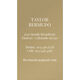 Vertical Serif Large Initial Double Sided Shimmer Contact Cards Image 6 of 12
